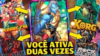 DOUBLE SHANG CHI é MUITA APELAÇÃO [Sera Hawk Deck] |Marvel Snap|