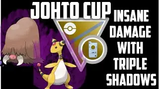 Shadow Ampharos & Shadow Piloswine put out insane damage wrecking everything in their paths 3100ELO