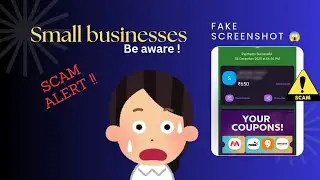 Fake payment Scam 😱|| Scam Alert ‼️