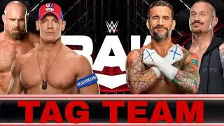 John Cena Team Vs CM Punk Team WR3D 2K25 GamePlay Arslan Games