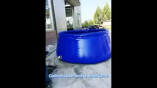 Custom Foldable Flexible Onion Head Shape PVC Water Storage Bladder Irrigation Onion Water Storage t