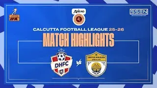 United Kolkata SC 0-0 Diamond Harbour FC  | CFL 2025 Highlights | Calcutta Football League