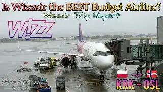 Is Wizzair the BEST Budget Airline? ✈️ Trip Report || Wizz || Airbus A321neo - 9H-WDJ || 🇵🇱KRK-OSL🇳🇴