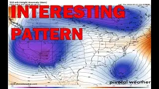 An Interesting weather pattern is developing, storms return to the northeast and the west!