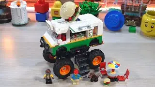 Build ⏩ LEGO Creator Monster Burger Truck 31104