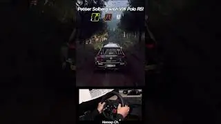 Petter Solberg with VW Polo GTI R5! #dirtrally2 #wrc #logitechg29 #shorts #vw #vwpolo