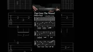 Dark twist on Pop Goes the Weasel &mdash; Acoustic Guitar in Minor