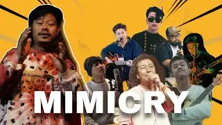 Mimicry of Manipuri singer😂🙏🏻🤭