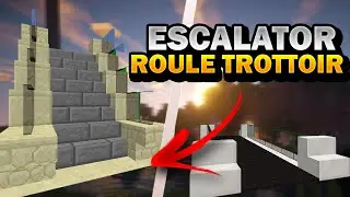 ESCALATOR + TREADMILLS [Simple, Fast and Effective] | Command Block tutorial