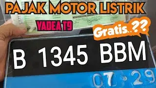 Pajak Motor Listrik Terbaru