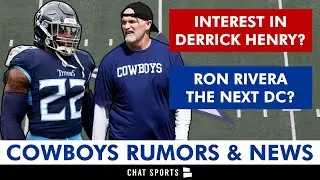 Cowboys Rumors: Derrick Henry Interest, Dan Quinn Latest, Ron Rivera As Next Defensive Coordinator?