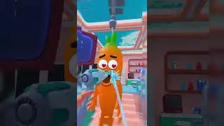 Mi amiga la zanahoria 🥕 #fruitsalon #juegosvr #comandosvr #oculusquest2 #vr #virtualizatevr
