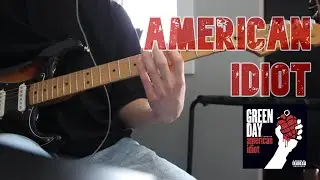 american idiot [guitar cover]