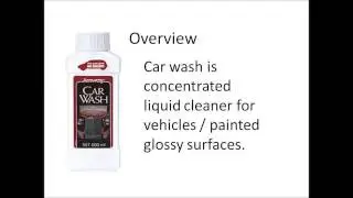 Car Wash Concentrated Liquid