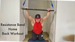 Fast & Effective Resistance Band Home   Back Workout 