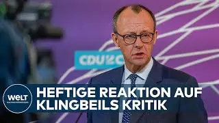 KLARE KANTE GEGEN KLINGBEIL: CDU-Chef Merz geht steil - 