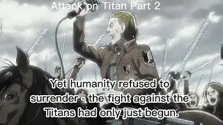 When Titans Attack&hellip; The Garrison Fights Back! 😱 #anime #aot