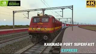 12756/Bhavnagar Terminus - Kakinada Port Superfast Express  | INDIAN TRAIN SIMUATOR | RAILWORKS