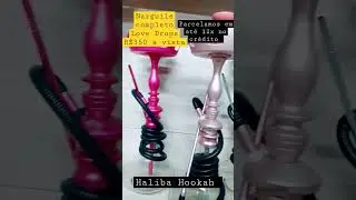 NARGUILE GRANDE COMPLETO, VENHA VER