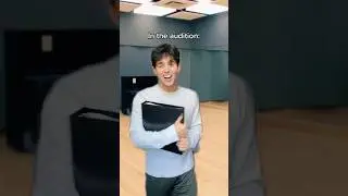 singing before an audition vs. in the audition 🗣️ #theatre #singer #singing #musical #actor
