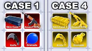 Every Death I Open A SKIN CASE In Rivals!!
