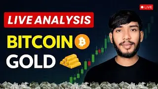 🔥 DAILY LIVE: Bitcoin (BTC) & Gold (XAUUSD) Price Action Analysis 📉