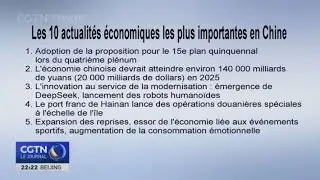 S&eacute;lection par CMG : Les actualit&eacute;s &eacute;conomiques marquantes de 2025