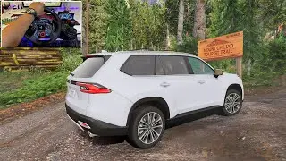 Ultimate Off-Road Test: Toyota Highlander 2025 in GTA5 with Logitech G29