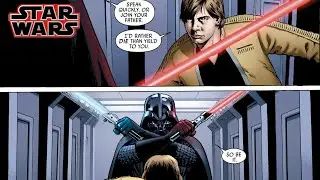 Luke's FIRST Encounter With Vader After A NEW HOPE | Canon