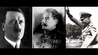 Les dictateurs en Allemagne, Italie et URSS - 1938