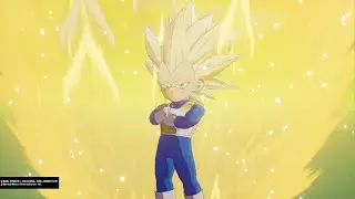Vegeta (Mini) vs. Tamagami Number Two Boss Battle - DBZ Kakarot Daima DLC Part 2
