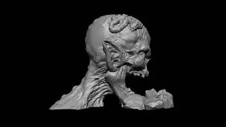 Zombie Head Dice Tower 3D Print file