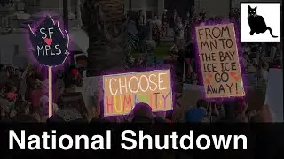 National Shutdown! Thousands march in anti-ICE protest in San Franicsco