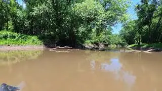 Jet Jon boat ride up Spring creek and Sugar creek.