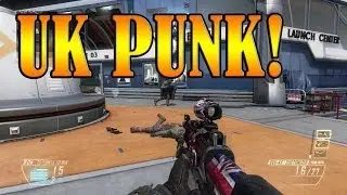 COD Black ops 2 - UK PUNK - Weapon Camo & New Reticles Gameplay (DLC personalization pack)