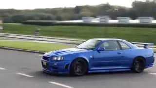 630WHP R34 Skyline GT-R Accelerations - Massive Turbo Sound