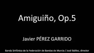 Amigui&ntilde;o, Op.5 | Banda Sinf&oacute;nica de la Federaci&oacute;n de Bandas de Murcia