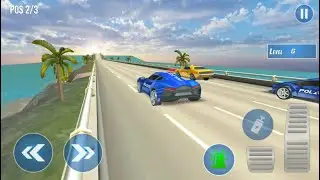US Police Multi Level Car Transporter Truck Race Game level 5 6 7 8 Complited- Android Gameplay