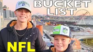 NFL FOOTBALL GAME BUCKET LIST BOYS TRIP! 🏈