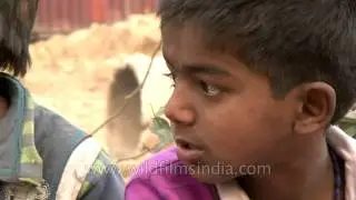 Dark future: Delhi child rag picker's life