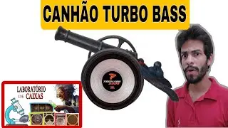 Caixa Selada com Canhão TURBO BASS toca  forte, tem qualidade, joga grave longe