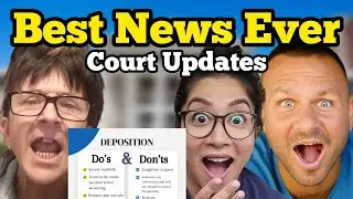 BEST NEWS EVER - Court Updates