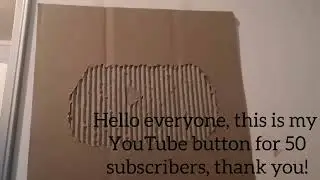 My youtube button for 50 subs