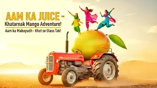 Miniature Mango Juice 🥭 नन्ही पंजाबी औरतों ने बनाया मैंगो जूस! | Tiny Punjabi Women Cooking