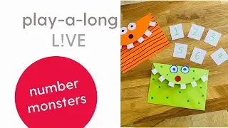 play-a-long Tuesday: Number monsters