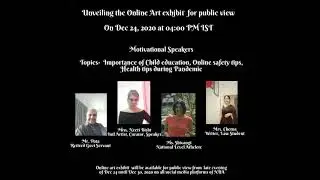 Unveiling the online art exhibit