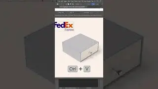 Add logo on packaging box in #photoshop  - Vanishing Point Tutorial #shorts