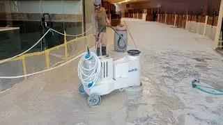 Wet Vacuum for Grinding Slurry Removing | Benefits for Marble, Terrazzo & Chips Floor Polishing