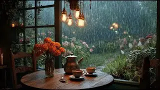 Gentle Piano Melodies 🎹🍵 Cozy Tea Room Ambience for Stress Relief & Sleep