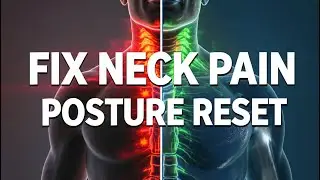 4 Easy Exercises for Neck Pain & Posture Correction | 3D Animation
